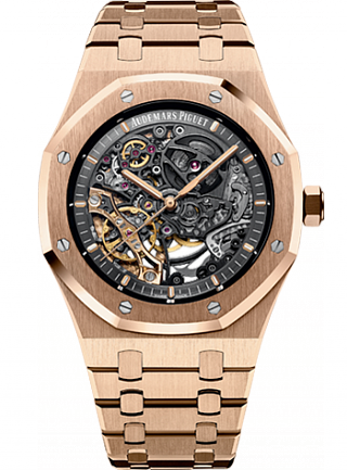 Review Audemars Piguet Royal Oak Double Balance Wheel Openworked 15407OR.OO.1220OR.01 Replica watch - Click Image to Close